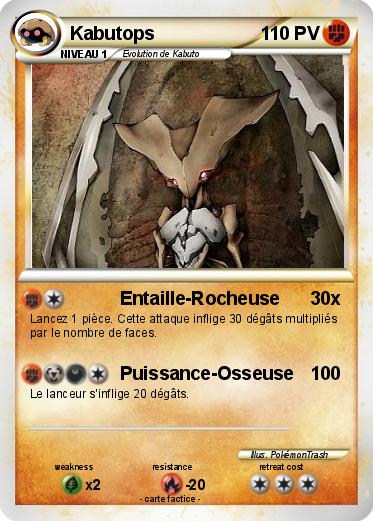 Pokemon Kabutops