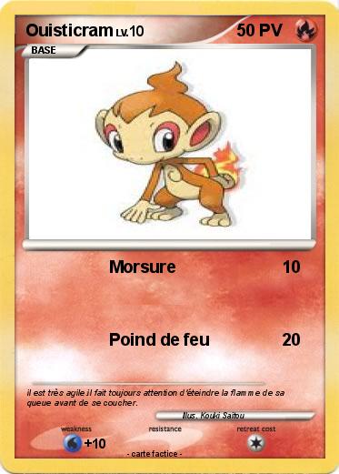 Pokemon Ouisticram