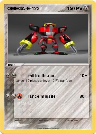 Pokemon OMEGA-E-123