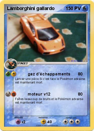 Pokemon Lamborghini gallardo