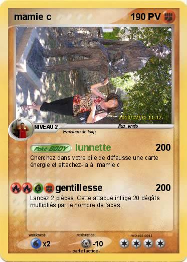 Pokemon mamie c