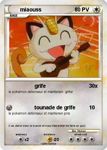 Pokemon miaouss
