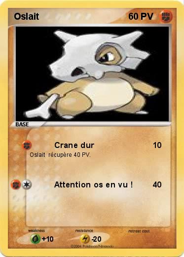 Pokemon Oslait