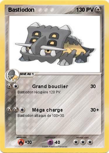 Pokemon Bastiodon