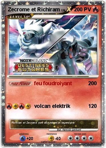 Pokemon Zecrome et Richiram