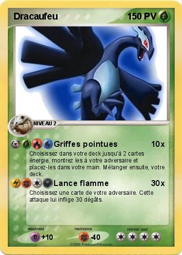 Pokemon Dracaufeu