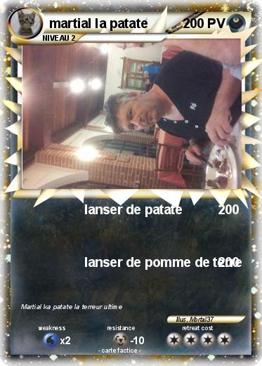 Pokemon martial la patate