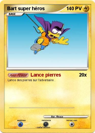 Pokemon Bart super héros