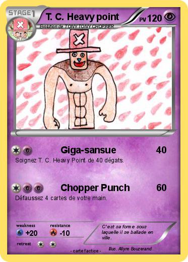 Pokemon T. C. Heavy point