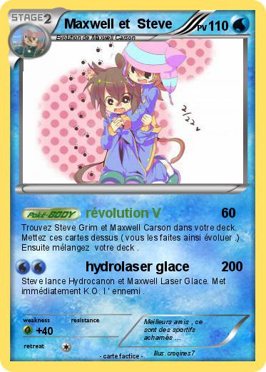 Pokemon Maxwell et  Steve
