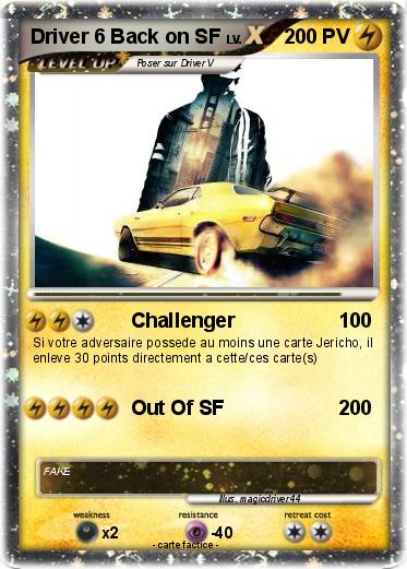 Pokemon Driver 6 Back on SF