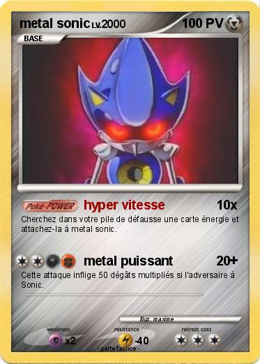 Pokemon metal sonic