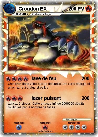 Pokemon Groudon EX