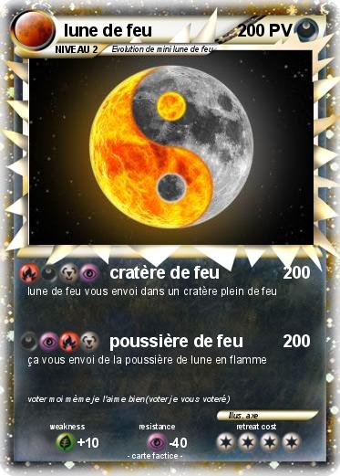 Pokemon lune de feu
