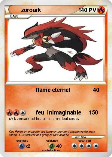 Pokemon zoroark