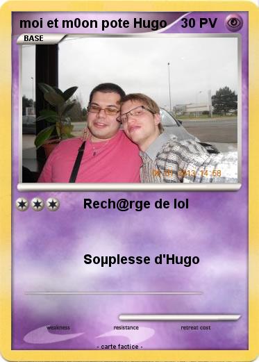 Pokemon moi et m0on pote Hugo
