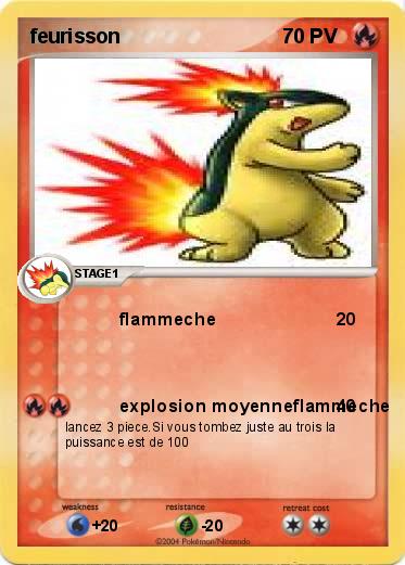 Pokemon feurisson