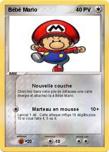 Pokemon Bébé Mario