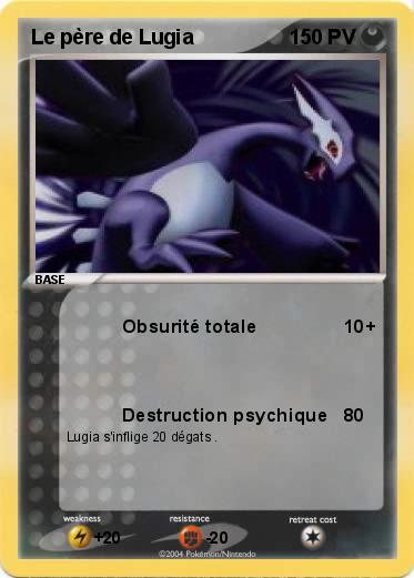 Pokemon Le père de Lugia