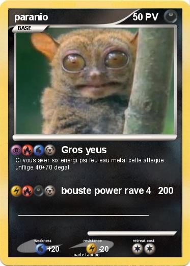 Pokemon paranio