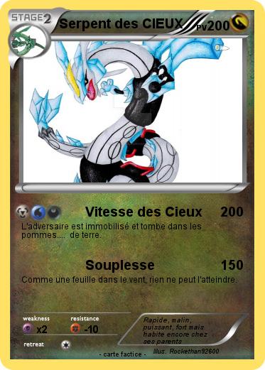 Pokemon Serpent des CIEUX