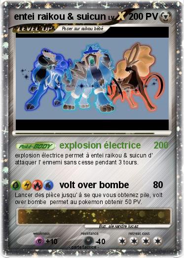 Pokemon entei raikou & suicun