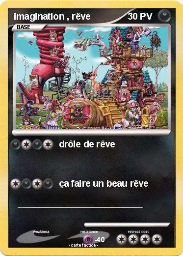 Pokemon imagination , rêve