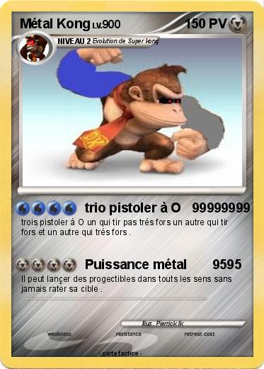 Pokemon Métal Kong