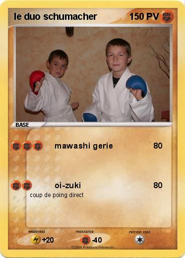 Pokemon le duo schumacher