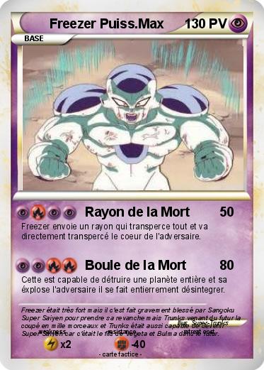 Pokemon Freezer Puiss.Max