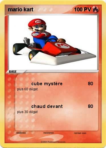 Pokemon mario kart