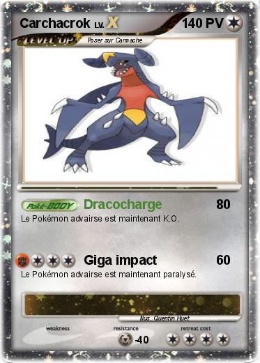 Pokemon Carchacrok