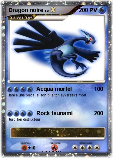 Pokemon Dragon noire