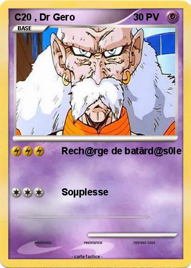Pokemon C20 , Dr Gero
