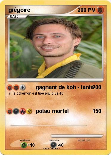 Pokemon grégoire
