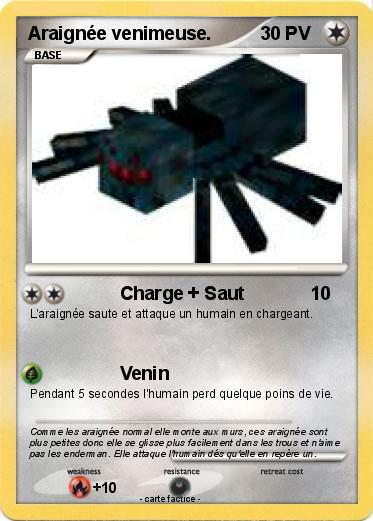 Pokemon Araignée venimeuse.