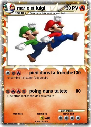 Pokemon mario et luigi