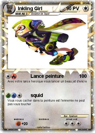 Pokemon Inkling Girl