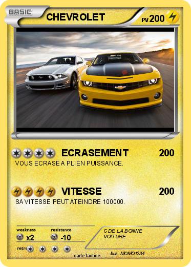 Pokemon CHEVROLET