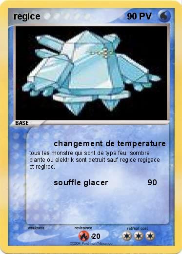 Pokemon regice