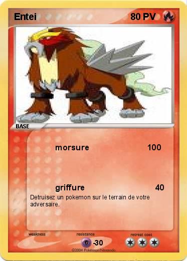 Pokemon Entei