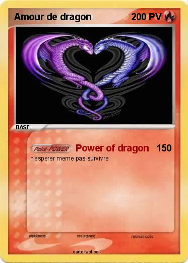 Pokemon Amour de dragon