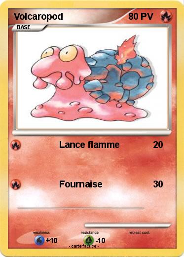 Pokemon Volcaropod