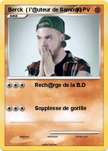 Pokemon Berck  ( l'@uteur de Sammy )