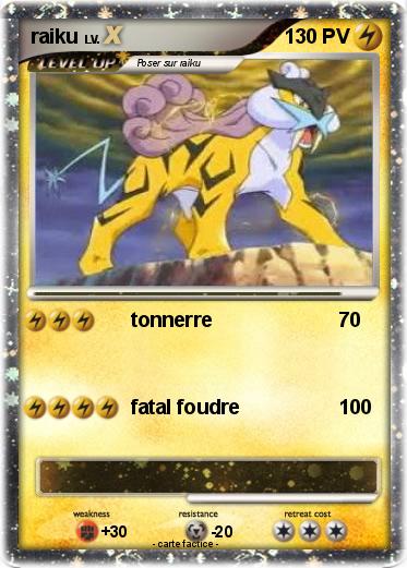 Pokemon raiku