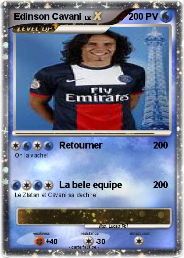 Pokemon Edinson Cavani