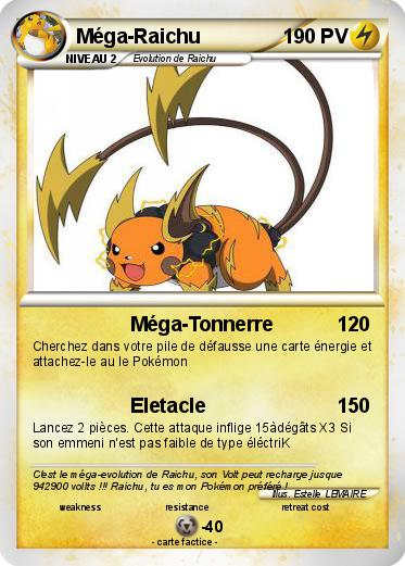 Pokemon Méga-Raichu