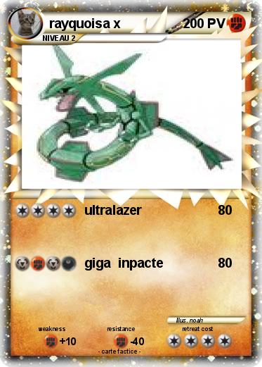 Pokemon rayquoisa x