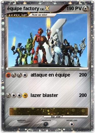 Pokemon équipe factory