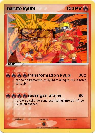 Pokemon naruto kyubi